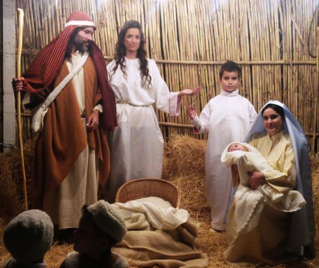 Más de un centenar de vecinos de Alguazas montan el tradicional Belén Viviente - 3, Foto 3
