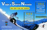 El Ayuntamiento de Bullas organiza un viaje de tres días para esquiar en Sierra Nevada