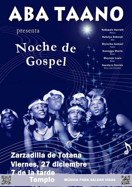 “Música para salvar vidas” trae a Aba Taano hasta diferentes parroquias de nuestra Diócesis - 1, Foto 1