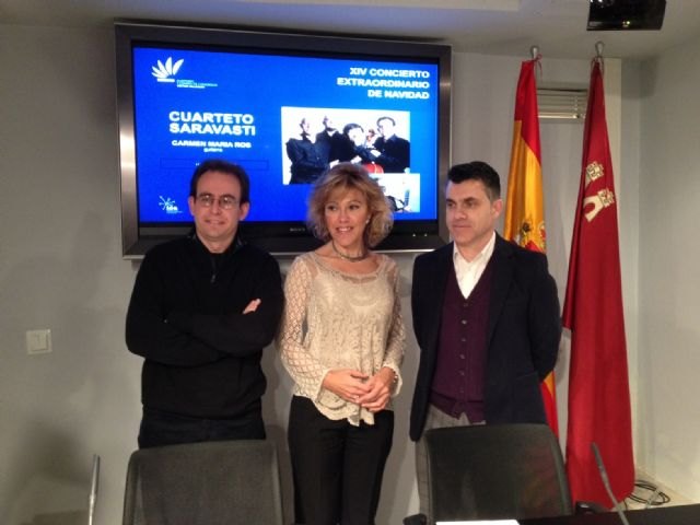 El Auditorio Regional acoge el XIV Concierto Extraordinario de Navidad del Cuarteto Saravasti - 1, Foto 1