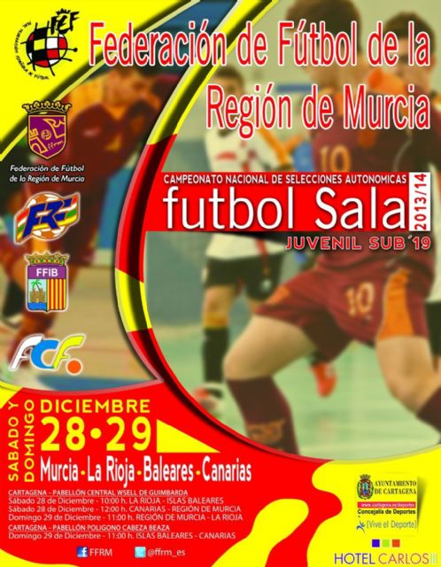 Cartagena acoge este fin de semana el campeonato de España de fútbol sala sub-19 - 1, Foto 1