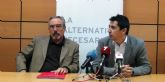 UPyD Murcia reclama 'el consenso' del resto de formaciones políticas para solucionar los problemas del municipio en 2014