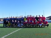 El II Trofeo de Navidad de Ftbol-11 Veteranos 'Villa de Alguazas' se salda con la victoria de los locales