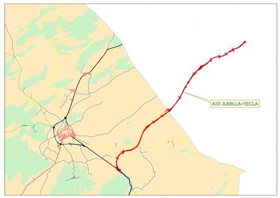 En los próximos días se podría iniciar el trámite de licitación del tramo Jumilla- Yecla de la A-33 - 1, Foto 1