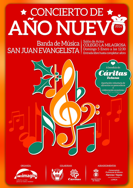 Concierto de Año Nuevo a cargo de la Banda de Música de San Juan Evangelista, Foto 2