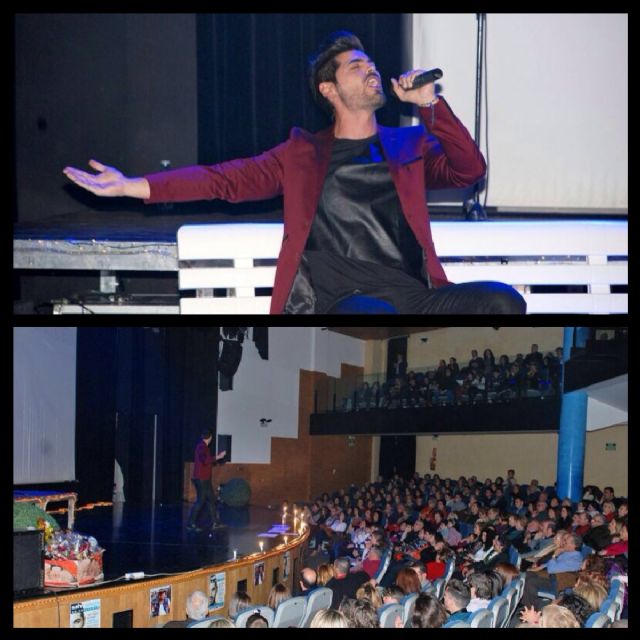 Salva Ortega emociona a Alcantarilla ante un Centro Cultural abarrotado - 1, Foto 1