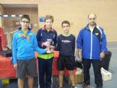 El C.D. Mazarrn T.M. campen benjamn y subcampen infantil en el Campeonato Regional por Equipos