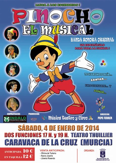 El musical de Pinocho cierra mañana la programación especial de Navidad - 1, Foto 1
