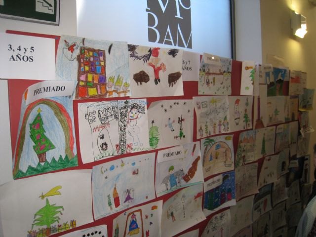 Cultura entrega los premios de la IX edición del concurso ´Pinta la Navidad en el Mubam´ - 2, Foto 2