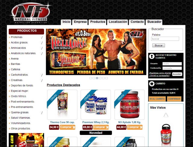 Nutricin deportiva en naturalfitness.es, Foto 1