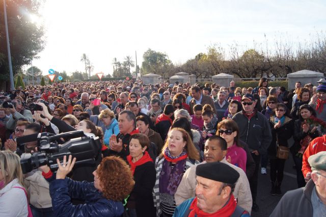 Más de 14.000 personas acompañan a Santa Eulalia, patrona de Totana, en romería en el regreso a su ermita de Sierra Espuña - 2, Foto 2
