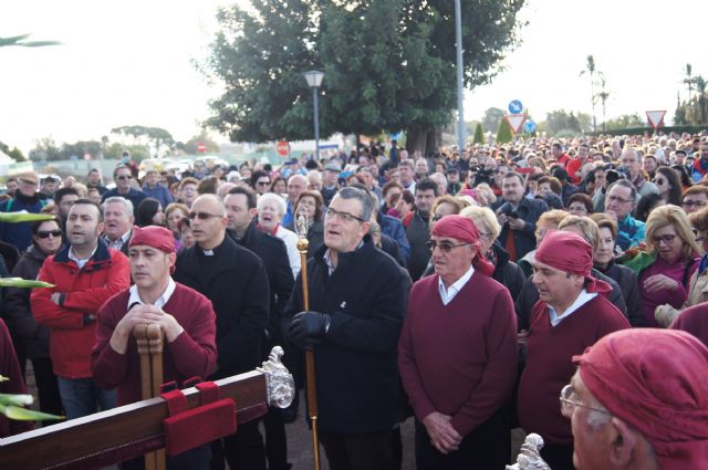 More than 14,000 people accompany Santa Eulalia, patroness of Totana, in a procession on the return to his hermitage Espua, Foto 3