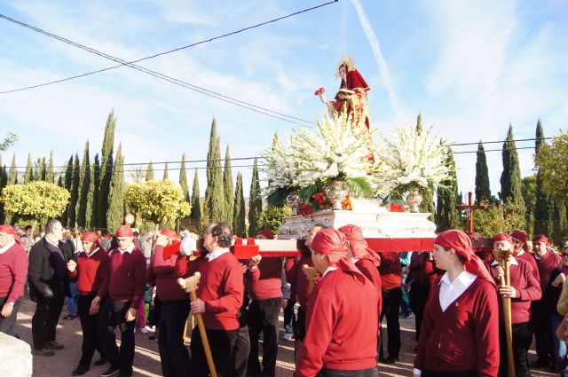 More than 14,000 people accompany Santa Eulalia, patroness of Totana, in a procession on the return to his hermitage Espua, Foto 4