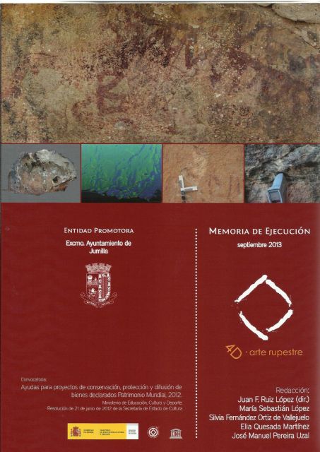 El Ayuntamiento de Jumilla acoge mañana la presentación de la memoria del proyecto 4D- Arte Rupestre - 1, Foto 1