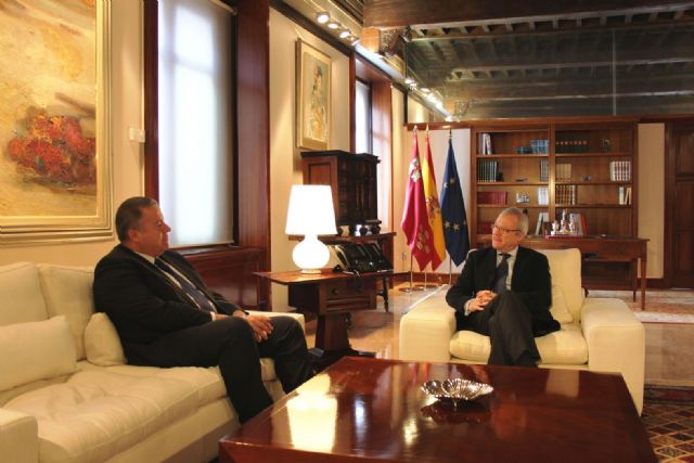 El presidente Valcárcel respalda el proyecto de regeneración integral de la Bahía de Portmán - 1, Foto 1