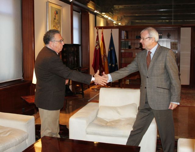El presidente de la Comunidad recibe a los alcaldes de Molina de Segura, Ceutí y Librilla - 3, Foto 3