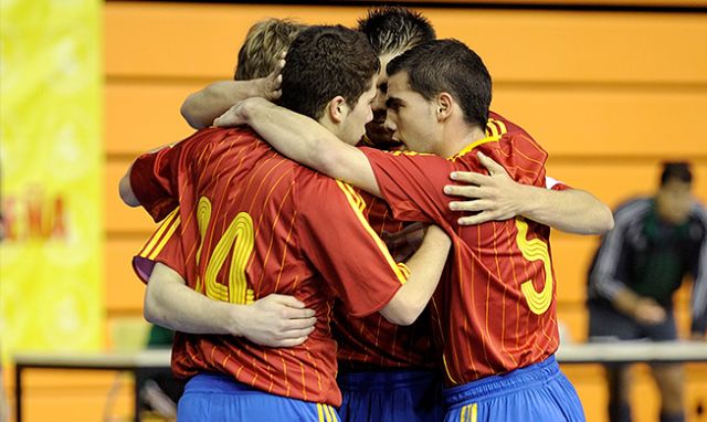 Jumilla solita albergar un partido de la selección de futbol sala sub 21 entre España y Portugal - 1, Foto 1