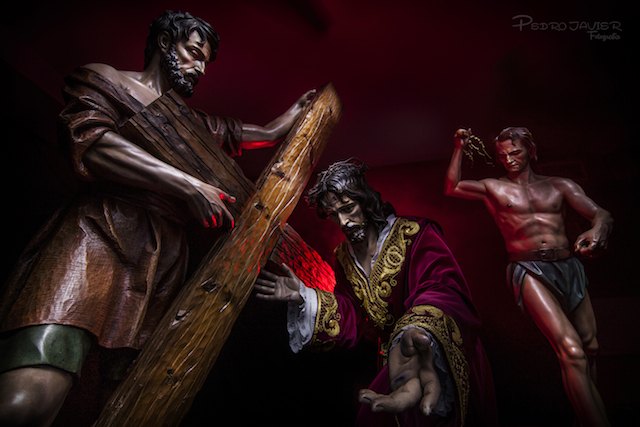 La cofradía del Stmo. Cristo de La Caída y Elevación de la Cruz presentará la nueva ubicación de sus imágenes titulares en su sede