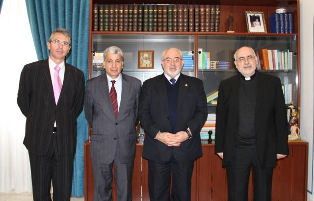 Visita del embajador de la Liga Árabe en España a la UCAM - 1, Foto 1