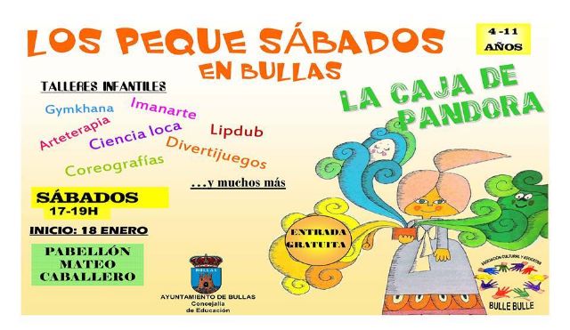 La asociación Bulle Bulle comienza con los Los peque-sábados en Bullas - 1, Foto 1