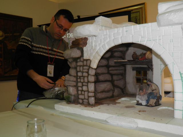 Los grandes maestros artesanos se dan cita en el VII Taller de Técnicas Belenistas de Fuente Álamo - 1, Foto 1