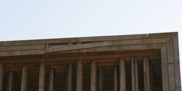 ¿Están empezando las maderas del Edificio Bioclimático a desprenderse? - 1, Foto 1