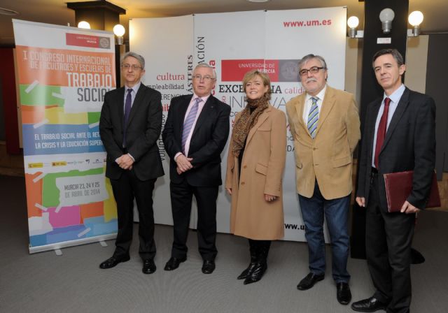 La Universidad de Murcia celebrará en abril el I Congreso Internacional de Facultades y Escuelas de Trabajo Social - 1, Foto 1