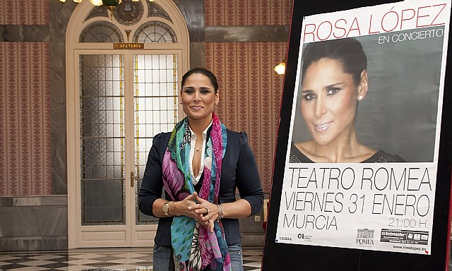 Rosa Lpez vuelve a Murcia para presentar el trabajo que considera 