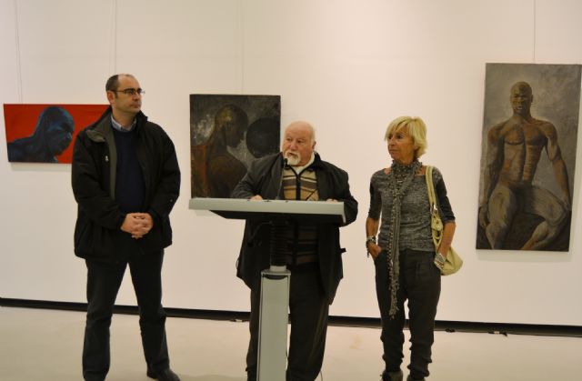 La pintora vasca Kontxa Escribano expone su obra en el Auditorio de Águilas - 2, Foto 2
