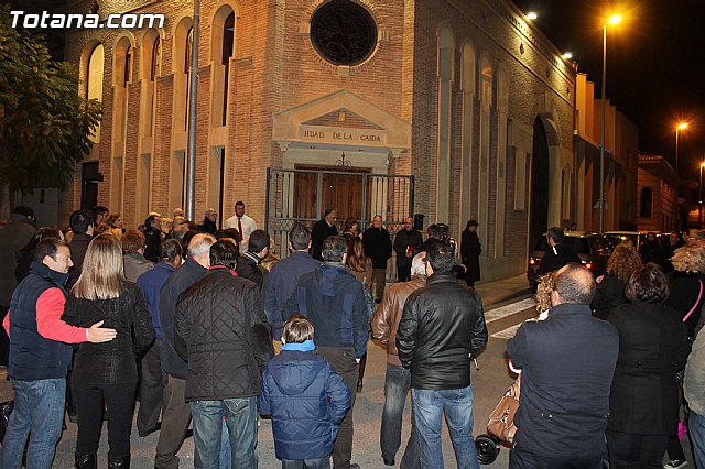 La cofrada del Stmo. Cristo de La Cada present la nueva ubicacin de sus imgenes titulares - 16