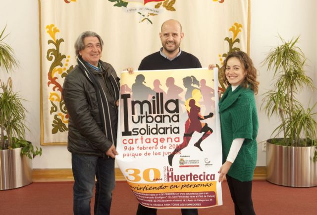 Cartagena corre la I Milla Solidaria La Huertecica - 1, Foto 1