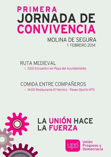 UPyD realizará una jornada de convivencia regional en Molina de Segura - 1, Foto 1