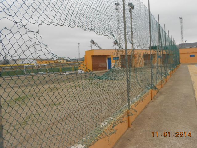 PSOE de La Unión denuncia el lamentable estado de algunas instalaciones deportivas del municipio por la dejadez del Equipo de Gobierno del PP - 4, Foto 4
