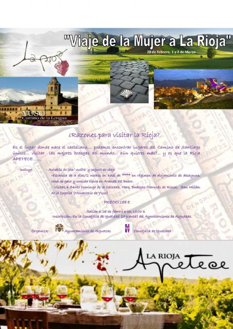 Los alguaceños visitarán la cuna del vino y el castellano - 1, Foto 1