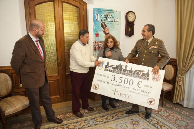 El Cross de la Artillería dona 3.500 euros a la lucha contra el cáncer - 2, Foto 2