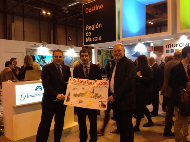 Cehegín promociona en FITUR la VI Ruta de la Tapa y del Cóctel y la Escuela del Vino - 1, Foto 1