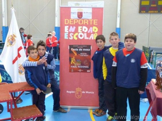 Alguazas acoge la final regional de Tenis de Mesa de Deporte en Edad Escolar - 1, Foto 1
