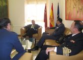 El consejero de Presidencia recibe la visita oficial del subdirector general de Reclutamiento del Ministerio de Defensa