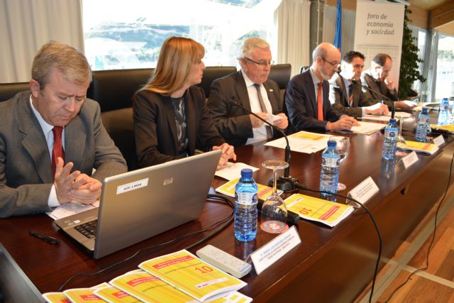 Ángel Meroño, Isabel Sánchez, José Antonio Cobacho, José Antonio Franco, Antonio Martínez y Juan Antonio Campillo., Foto 1