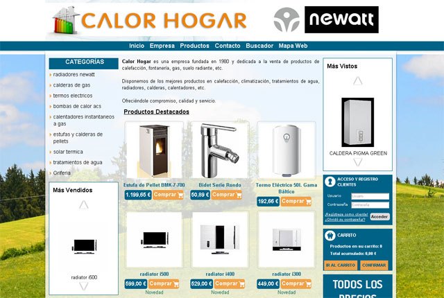 <a href=http://www.calorhogar.es target=_blank>www.calorhogar.es</a>, Foto 1