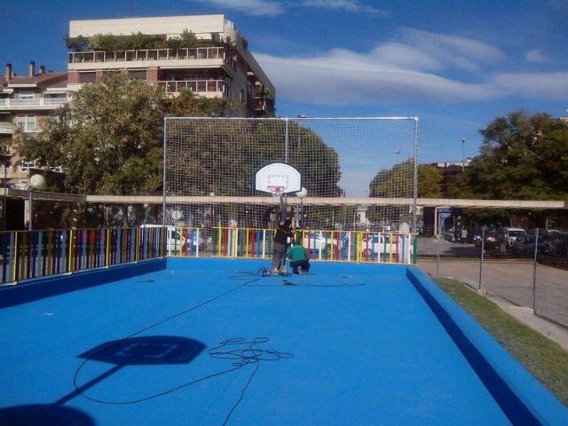 El Ayuntamiento acondiciona la zona deportiva de Abenarabi - 2, Foto 2