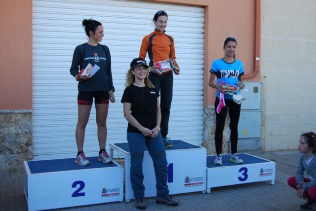 Cuatrocientos senderistas y corredores se dieron cita en La Aljorra - 5, Foto 5