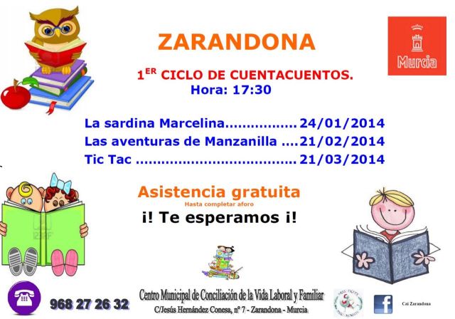 El Centro Municipal de Conciliación de Zarandona celebra su I Cuentacuentos - 2, Foto 2
