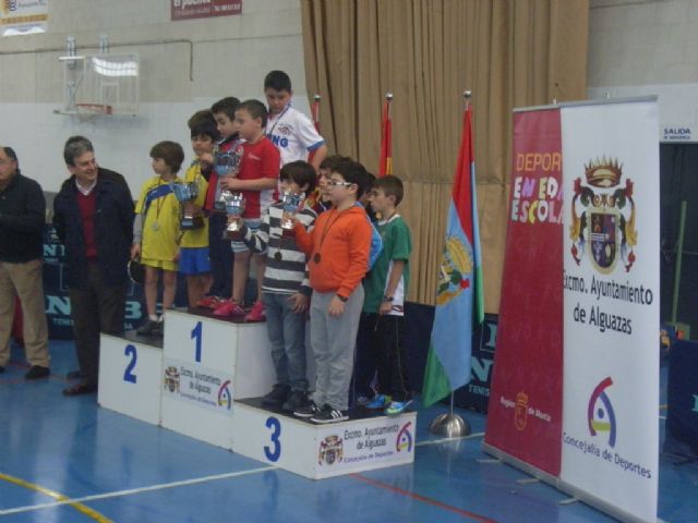 The school Santa Eulalia and IES Juan de la Cierva, regional champions table tennis School Sports, Foto 4