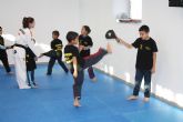 Curso de taekwondo dirigido a menores de origen extranjero residentes en Torre-Pacheco