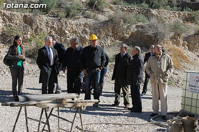 Se estn realizando sondeos geolgicos para determinar la mejor ubicacin donde construir la presa de la rambla de Lbor - 10