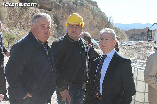 Se estn realizando sondeos geolgicos para determinar la mejor ubicacin donde construir la presa de la rambla de Lbor - 15