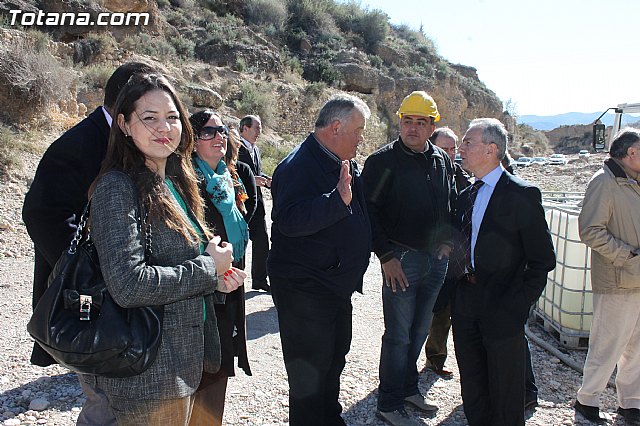 Se estn realizando sondeos geolgicos para determinar la mejor ubicacin donde construir la presa de la rambla de Lbor - 16