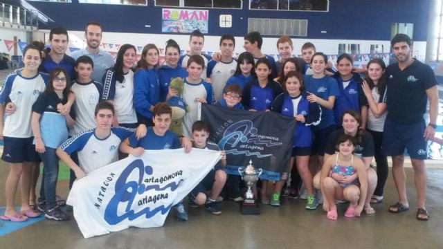 El Natación Cartagonova, subcampeón regional absoluto de invierno - 1, Foto 1