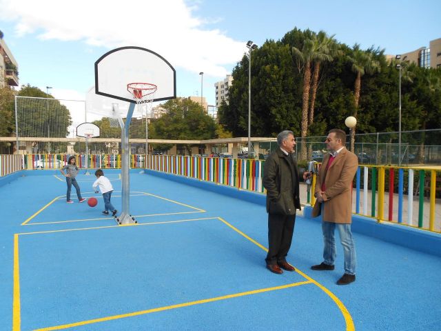 El Ayuntamiento completa la zona deportiva de Abenarabi con pistas de minibasket - 2, Foto 2